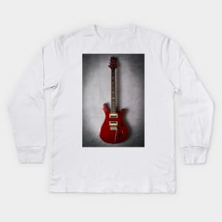 Vintage Cherry Kids Long Sleeve T-Shirt